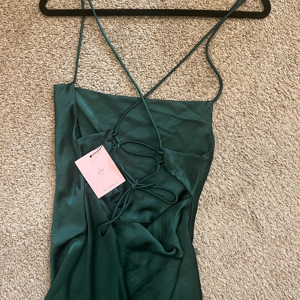 Hello Molly green long dress